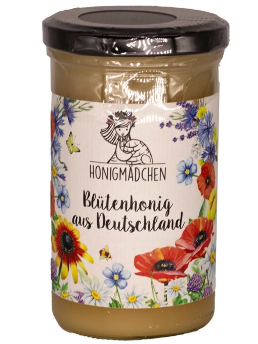 Honigmädchen "Blütenhonig aus Deutschland" 325g Glas