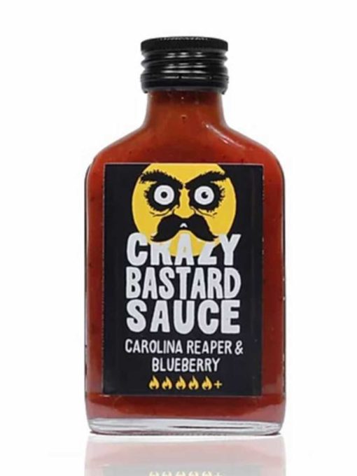 Crazy Bastard Sauce Carolina Reaper & Blaubeere