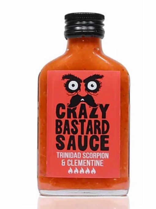 Crazy Bastard Sauce Trinidad Scorpion & Clementine