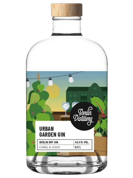 Urban Garden Gin von Berlin Distillery 500ml