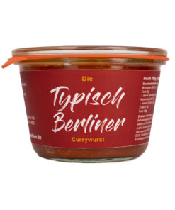 Die Typisch Berliner Currywurst