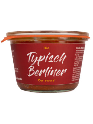 Die Typisch Berliner Currywurst