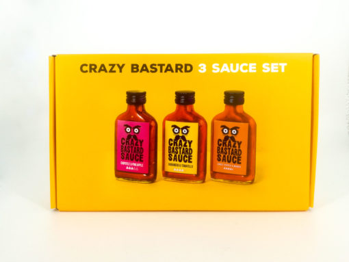 3er Sauce Set von Crazy Bastard (Best-Sellers)